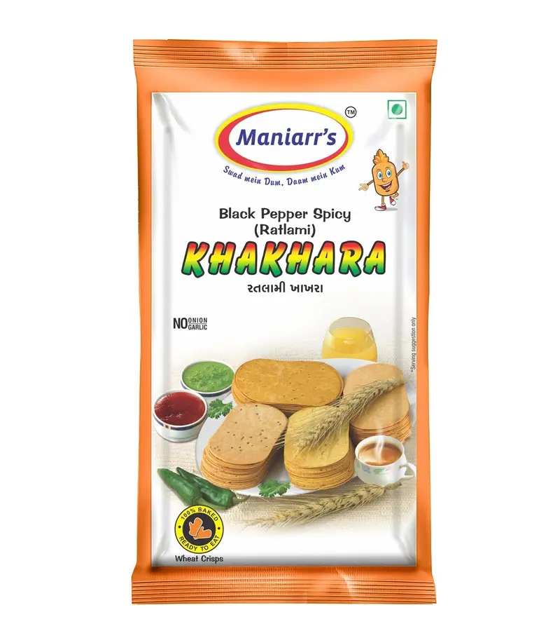 036 Ratlami-Style Khakhara – Crispy Traditional Snack (8-Piece Pack) 1