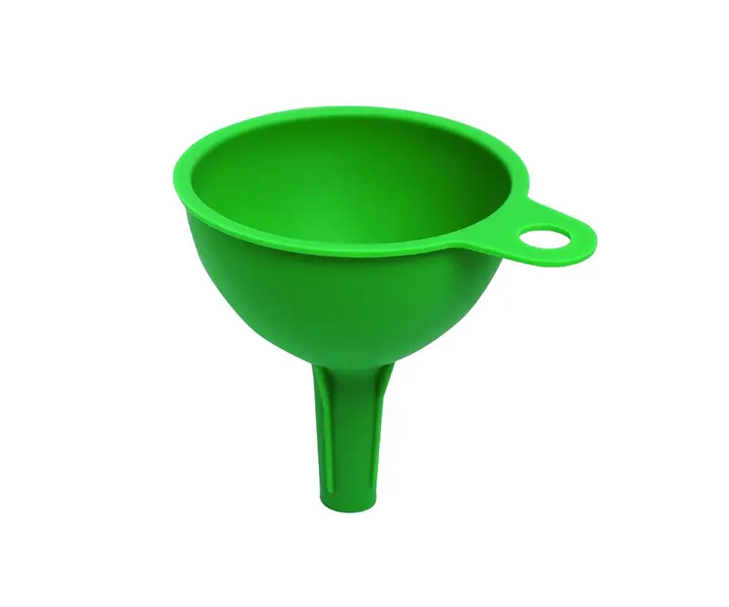 0722 Flexible Silicone Funnel For Oils, Sauces, Juices & Dry Ingredients 1