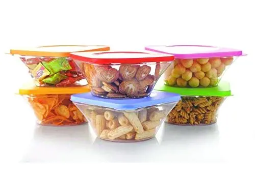 0734 Airtight Kitchen Storage Containers – 4-Piece Set (700 Ml Each) 1