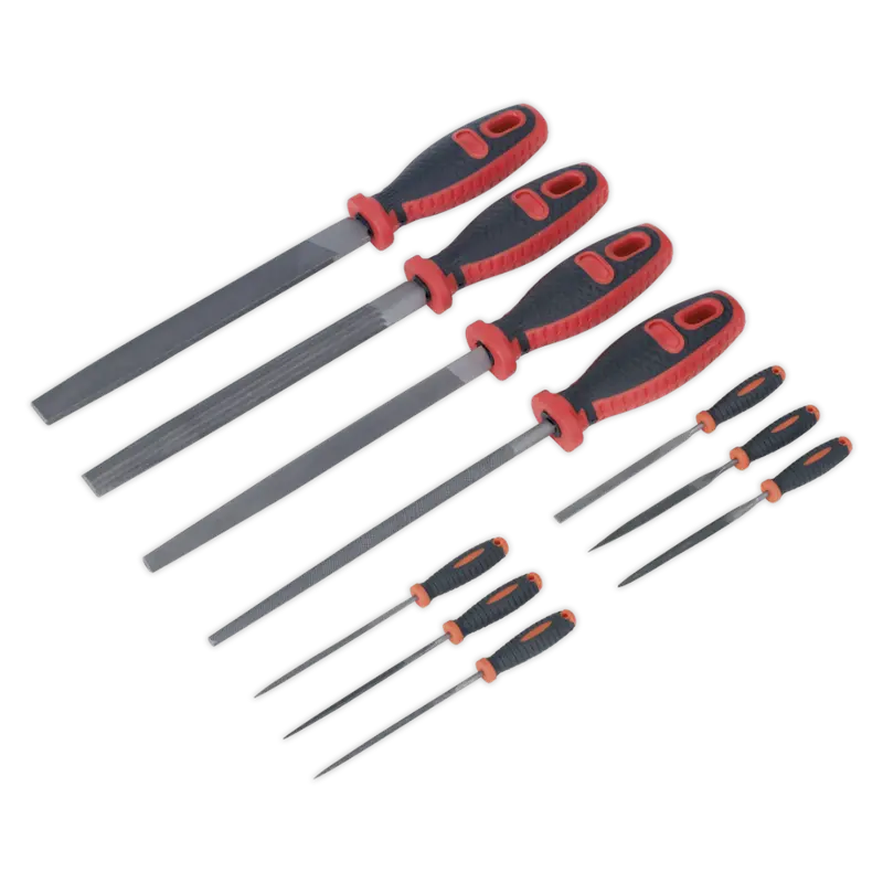 10-Piece Engineer’S And Needle File Set 1