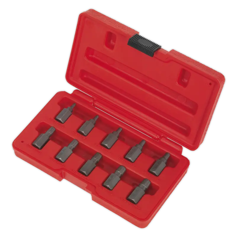 10-Piece Multi-Spline Screw Extractor Set 1