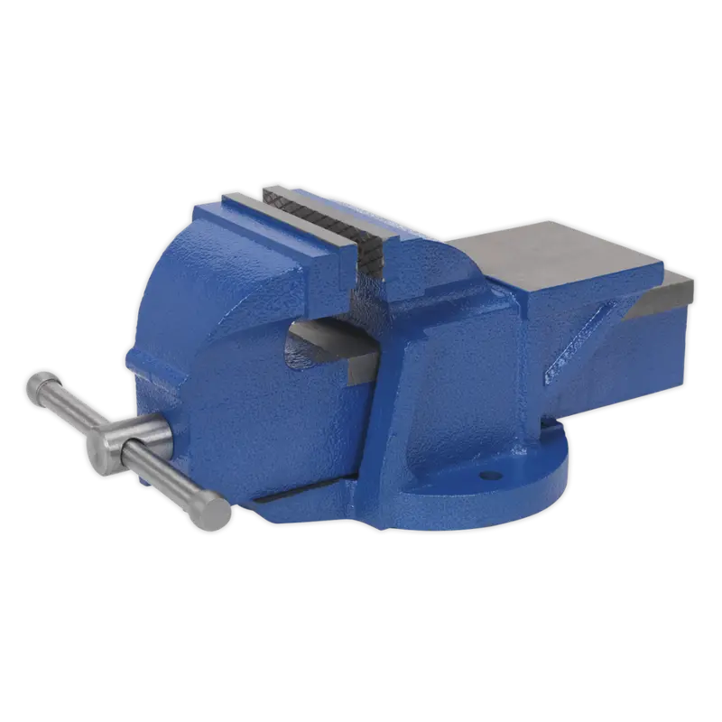 100Mm Heavy-Duty Fixed-Base Bench Vice – Professional 1