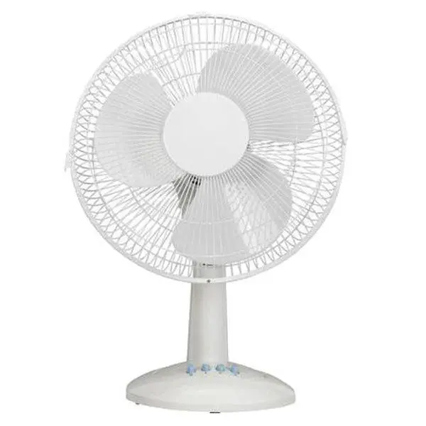 12-Inch Oscillating Desk Fan – Compact White Table Fan | Sl30Df 1