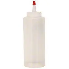 12-Ounce Cylindrical Bottle With York Dispensing Spout 1