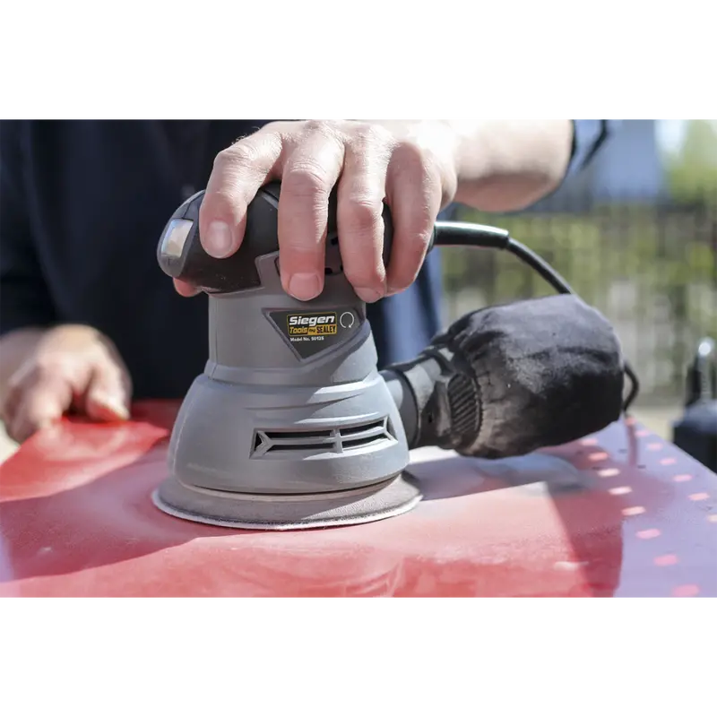 125Mm 240W Electric Palm Sander – 230V 1