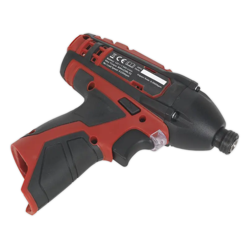 12V Cordless Impact Driver With 1/4" Hex Chuck & 80 Nm Torque (Bare Tool) 1