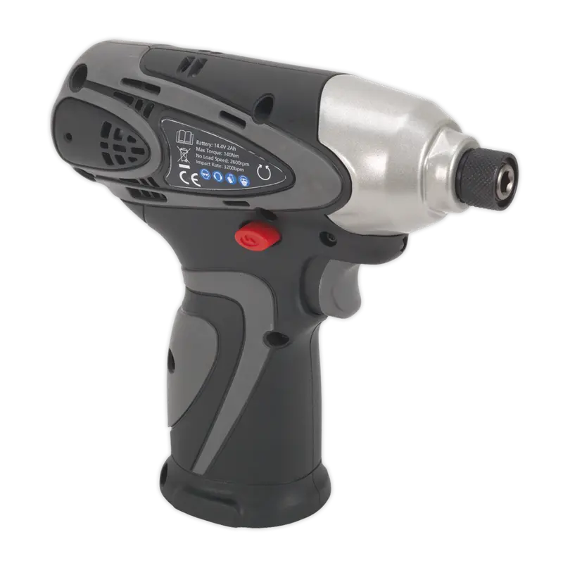 14.4V Impact Driver – 1/4" Hex Chuck, 117Nm Torque, Bare Unit 1