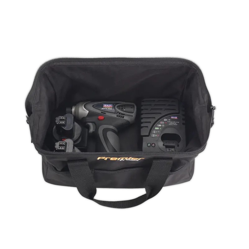 14.4V Impact Driver Kit – 1/4" Hex, 117Nm Torque, 2Ah Battery & Rapid Charger 1