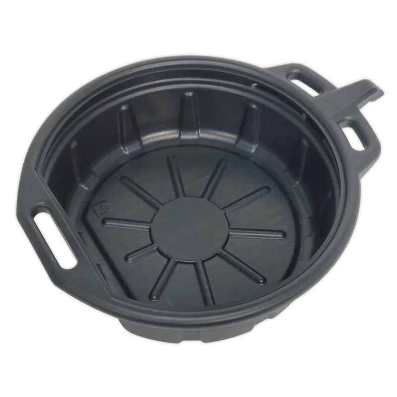 17-Litre Oil And Fluid Drain Pan With Ergonomic Handle 1