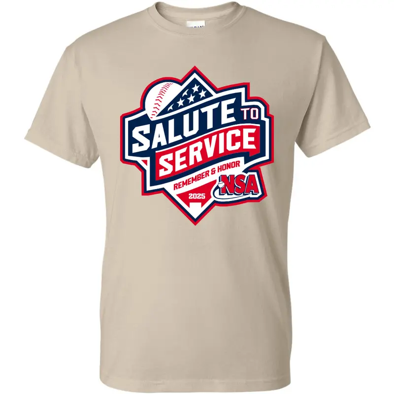2025 Nsa Salute To Service Fastpitch Tournament T-Shirt 2
