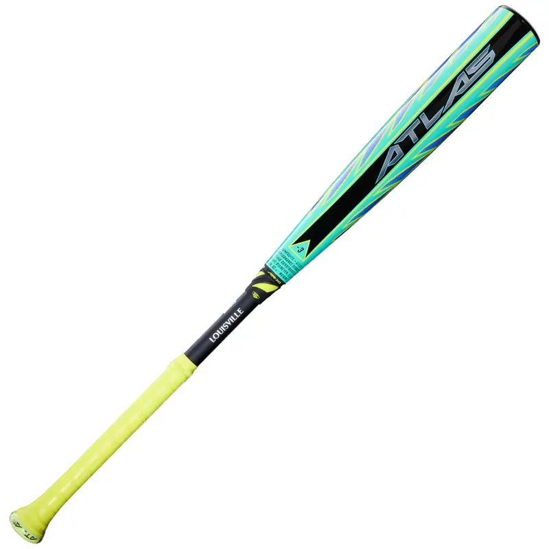 2026 Louisville Slugger Atlas Hybrid Green Bbcor Baseball Bat (-3) 1