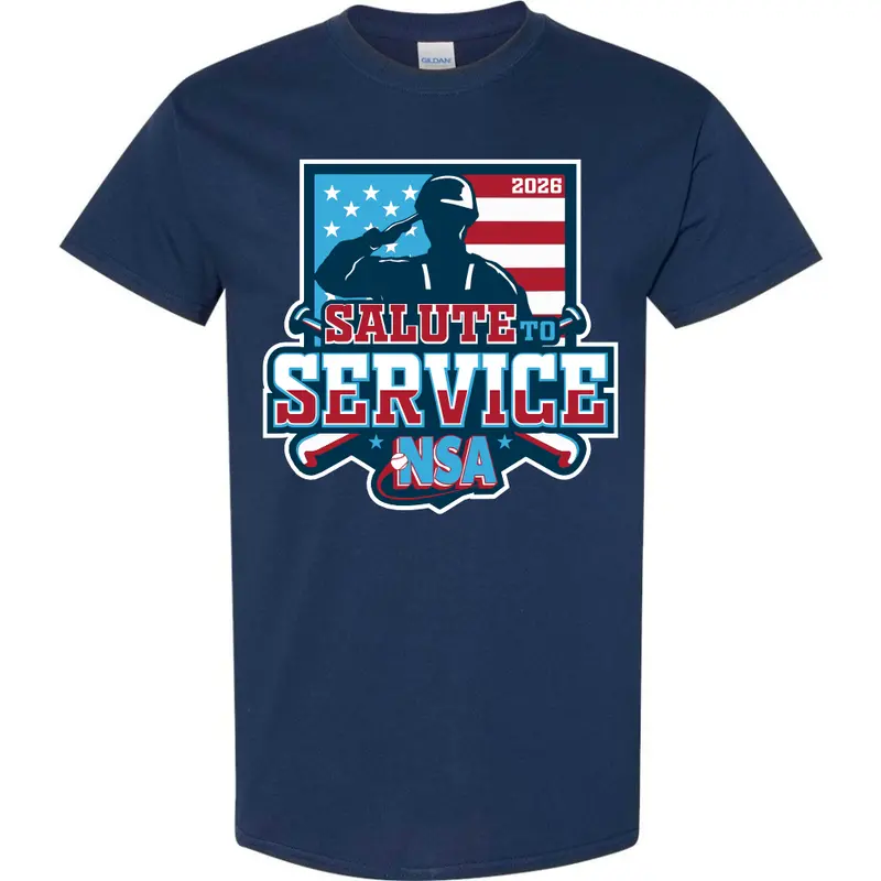 2026 Nsa Salute To Service Fastpitch Tournament Tee 1