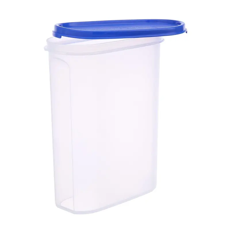 2500Ml Transparent Stackable Food Storage Container – Leak-Resistant 1