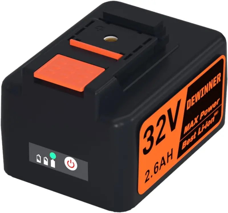 2600Mah High-Capacity Battery For Dewinner 32V Cordless Pressure Washer (De-T256) 1