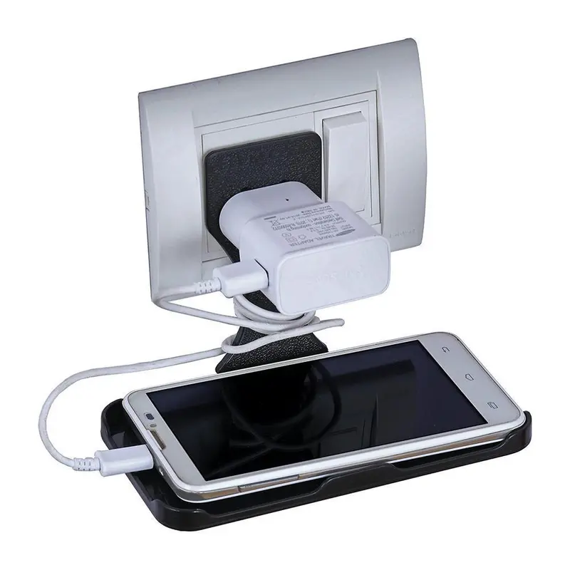 291 Adjustable Wall-Mounted Phone Charging Stand – Vertical Docking Holder 1