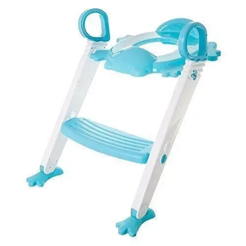 3-In-1 Kids’ Potty Training System – Adjustable Toilet Seat, Step Stool, And Ladder Combo In Vibrant Colors 1