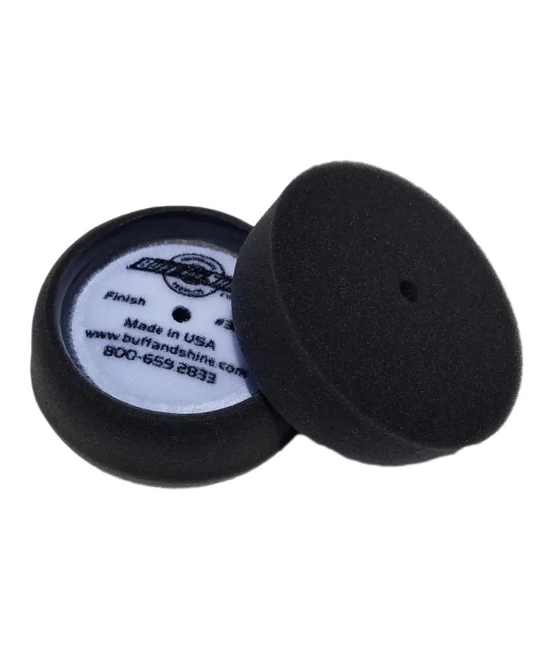 3-Inch Foam Buffing Pads – 2-Pack Professional Grade 1