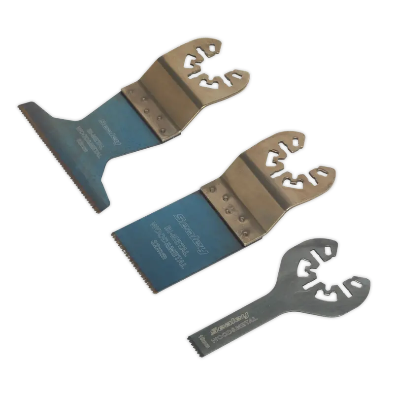 3-Piece Universal Multi-Tool Cutting Blade Kit 1