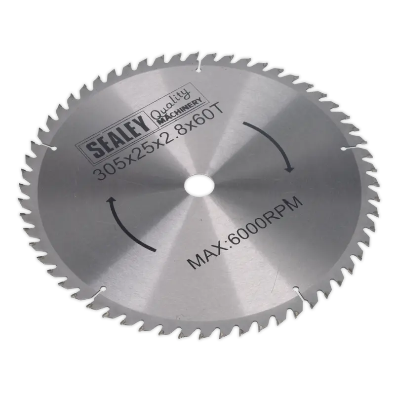 305Mm Compound Mitre Saw Blade – 2.8Mm Thickness, 25.4Mm Bore, 60 Tpi 1