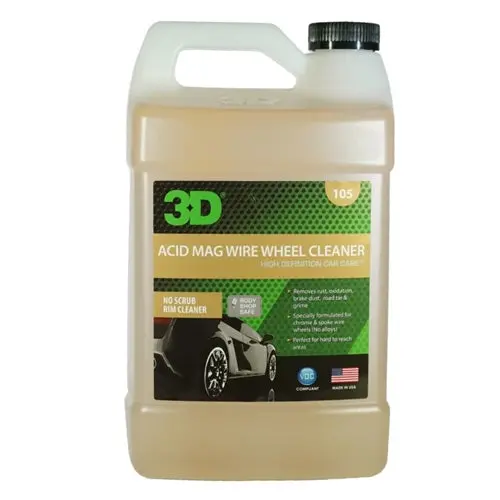 3D Acid Mag Professional Wire Wheel Cleaner – Ph-Optimized Formula 1