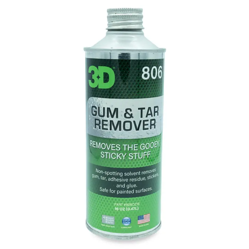 3D Heavy-Duty Gum And Tar Remover For Automotive Surfaces 1