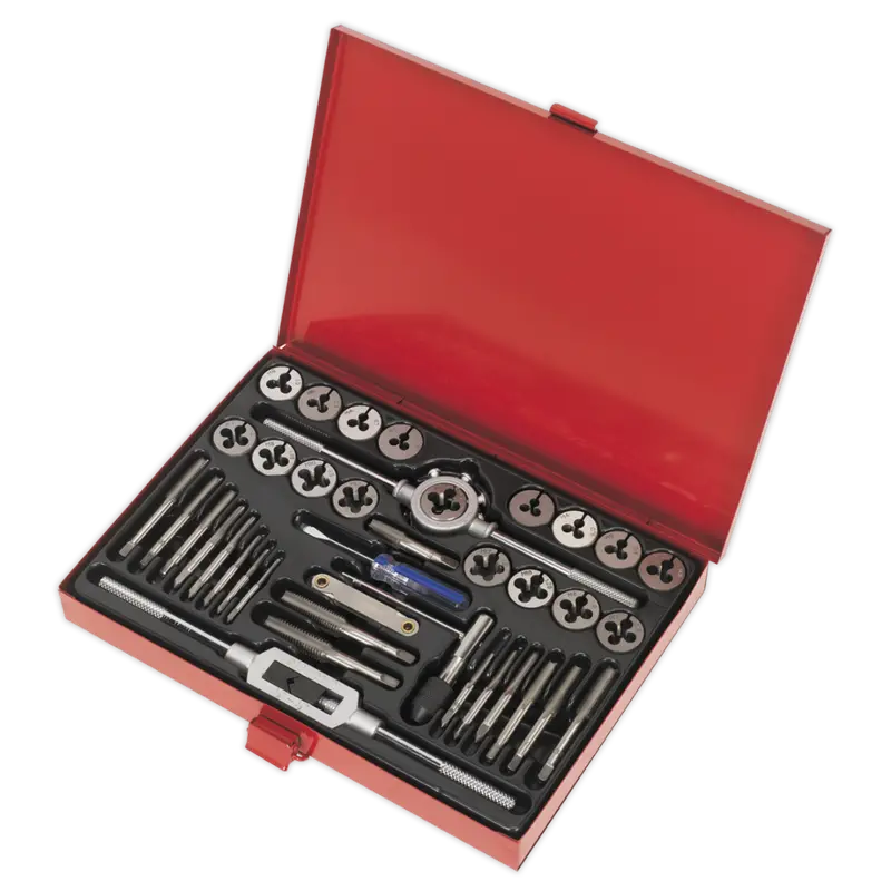 40-Piece Metric Tap And Die Set With Split Dies 1