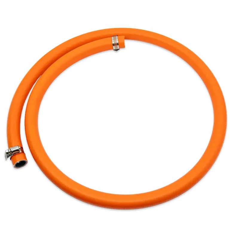 5-Foot Reinforced Connecting Hose With Secure Clamps 1