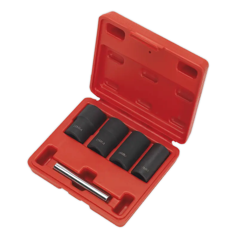 5-Piece Locking Wheel Nut Removal Kit – 1/4" Square Drive 1