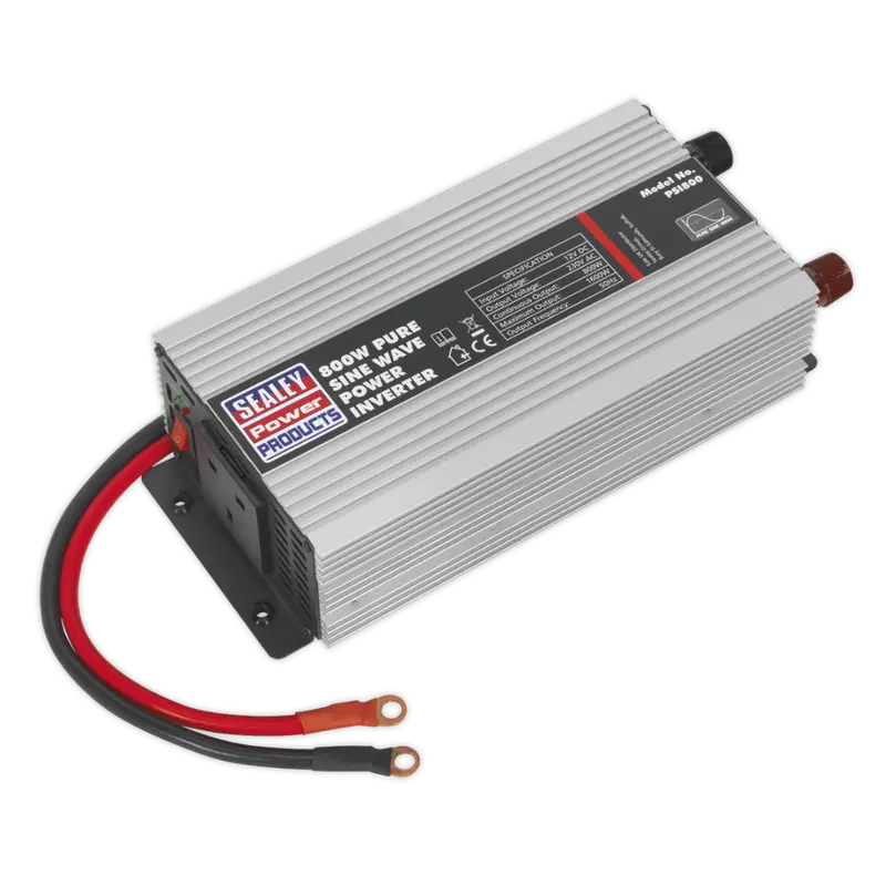 800W Pure Sine Wave Power Inverter – 12V Dc To 230V Ac (50 Hz) 1