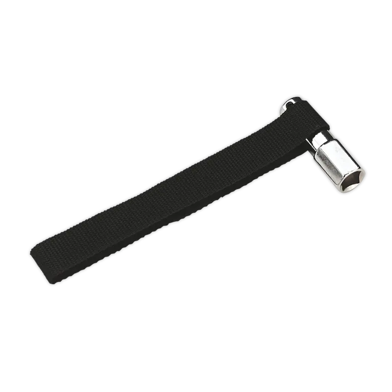 Adjustable Oil Filter Strap Wrench – 120Mm Capacity, 1/4" Square Drive 1