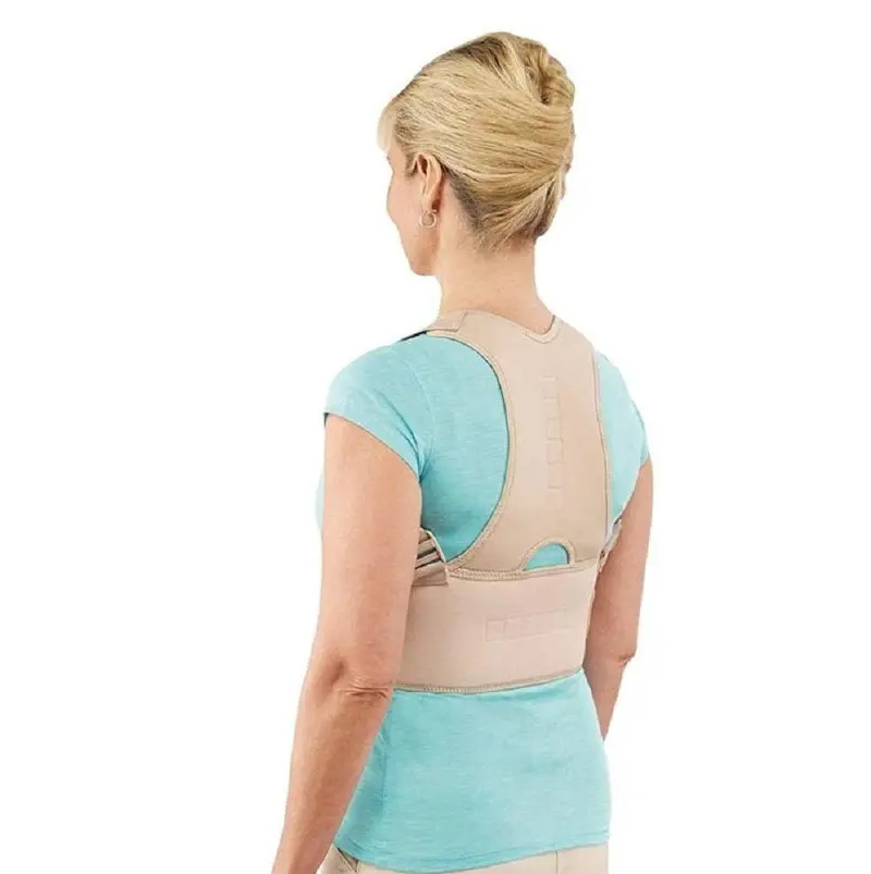 Adjustable Posture Support Brace – Ergonomic Back Corrector (Unisex) 1