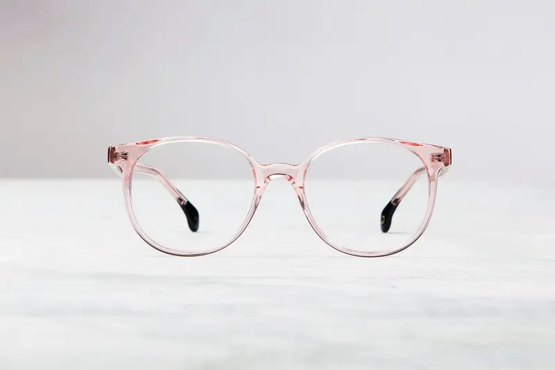 Alexandria Eyewear In Soft Pink Blush 1