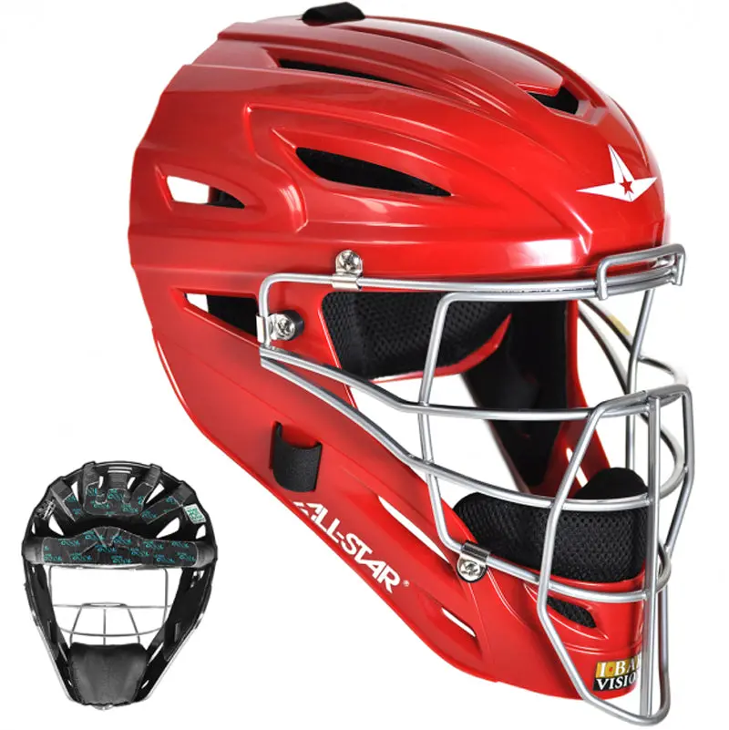 All Star Ultracool Hockey-Style Catcher’S Helmet – Ventilated Fit 1