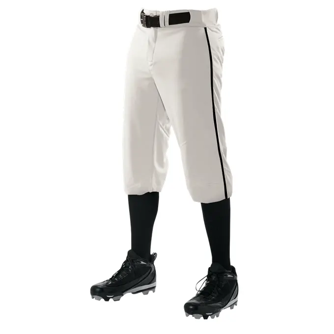 Alleson Adult Crush Knicker Baseball Pants – Stylish Piped Fit 1