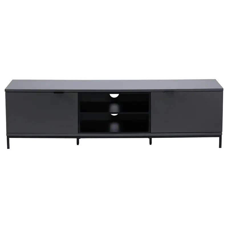 Alphason Chaplin Adch1600 Tv Stand – Charcoal Finish, Supports Up To 72-Inch Tvs 1