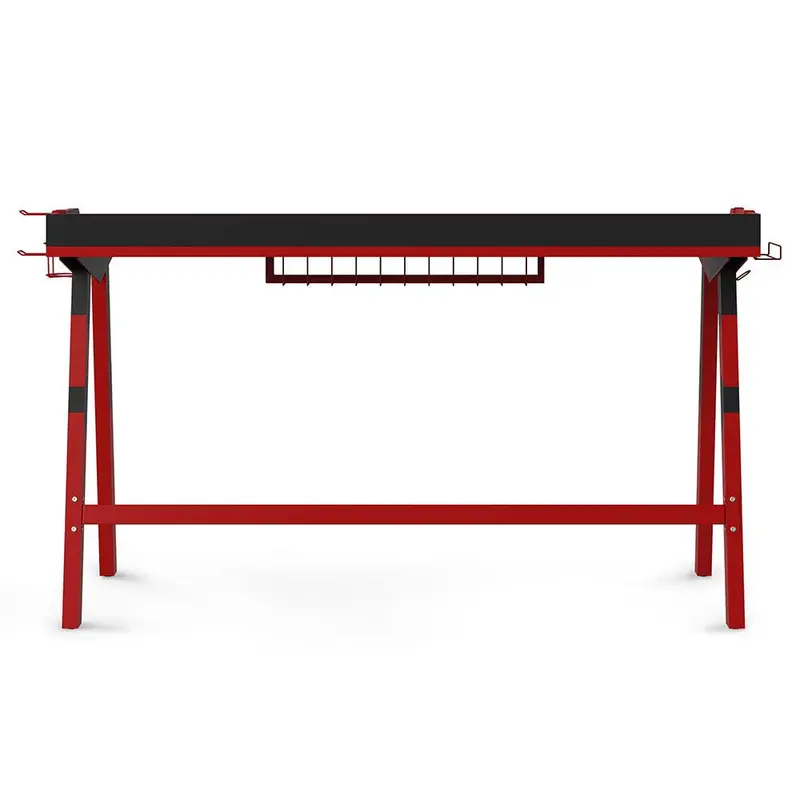 Alphason Fuego Rgb Gaming Desk — Sleek Black And Red Design | Aw9230 1