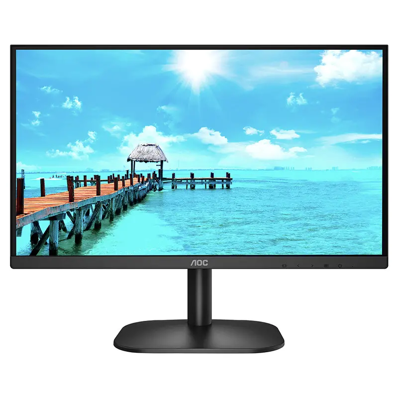 Aoc 23.8" Full Hd Monitor – Slim Black Bezel (24B2Xdam) 1