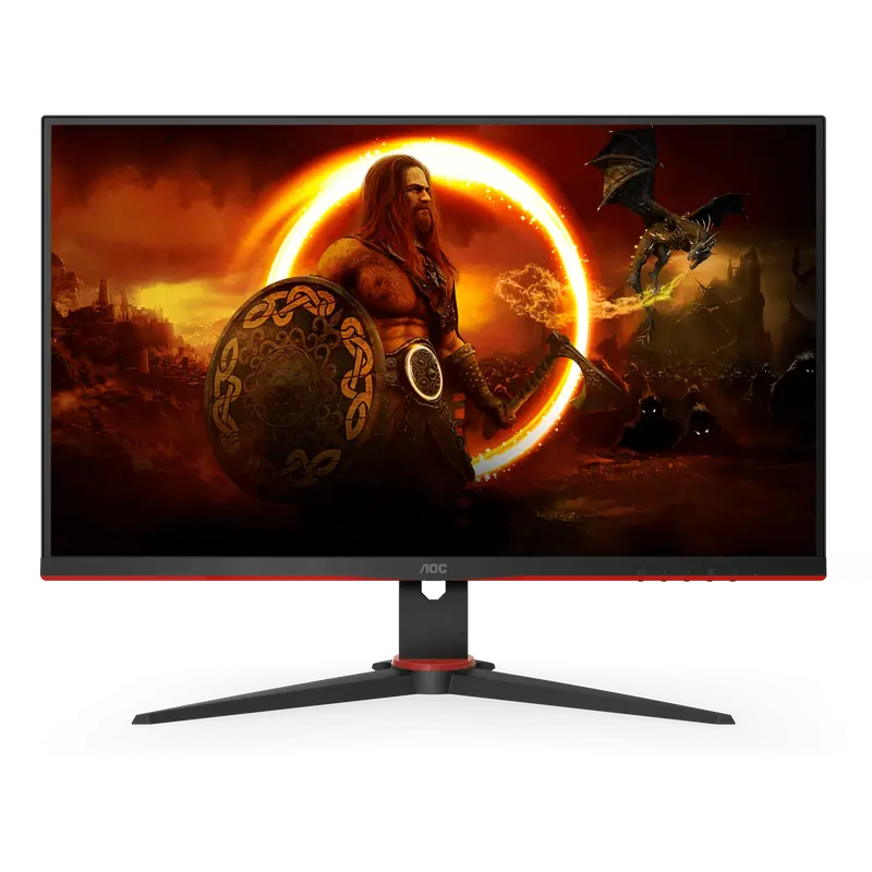 Aoc 24G2Sae/Bk 23.8" Full Hd Wled Gaming Monitor – Slim Black Bezel Design 1