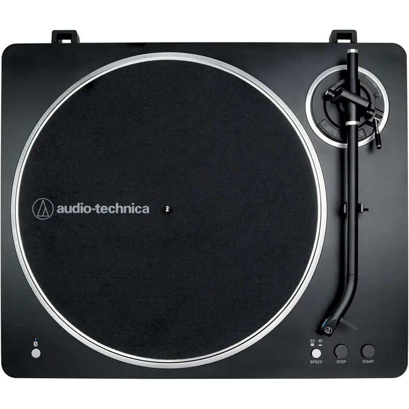 Audio-Technica At-Lp70Xbt Fully Automatic Wireless Turntable – Belt-Drive, Black & Silver Finish | Atlp70Xbtbs 1