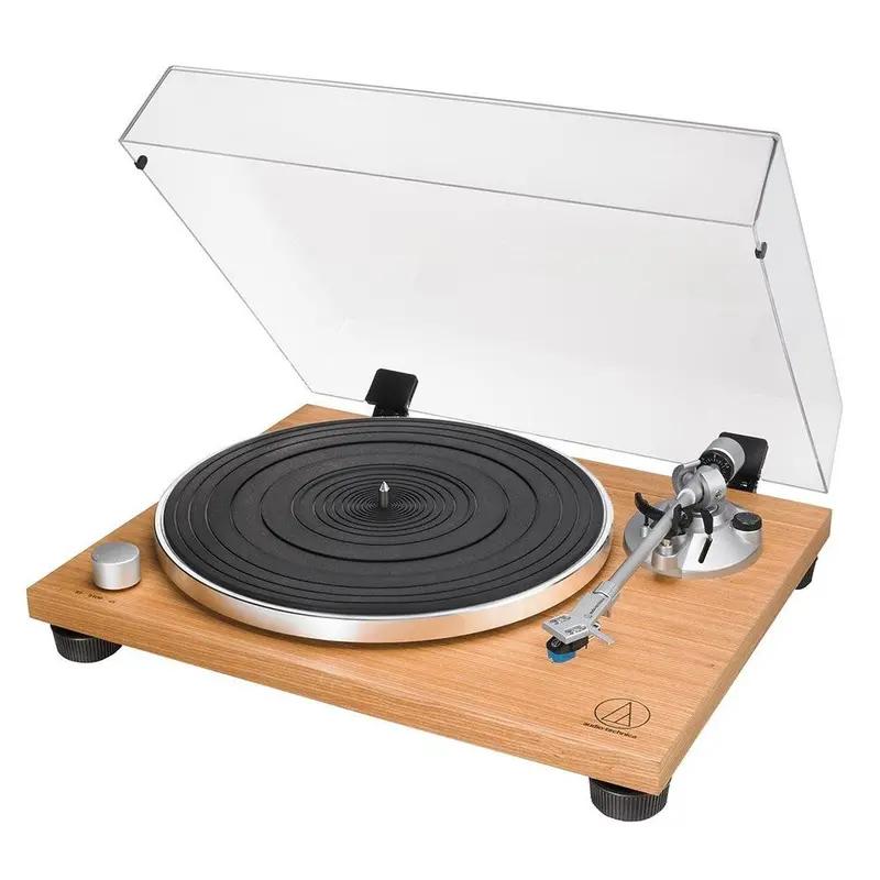 Audio-Technica At-Lpw30Tk Belt-Drive Turntable – Natural Wood Base | Atlpw30Tk 1