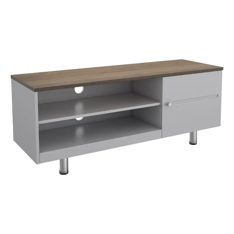 Avf Fs1200Wssg Whitesands Tv Stand – Supports Up To 60" Screens, Satin Grey 1