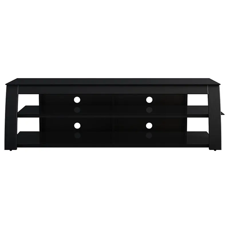 Avf Kivu 1.8M Freestanding Tv Cabinet – Modern Black Design | Fs1800Kivb 1