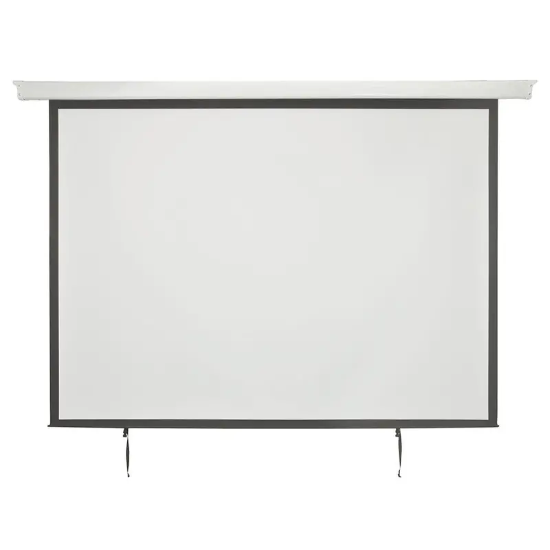 Av:Link 100-Inch Electric Projector Screen – 4:3 Format, Matte White Finish 1