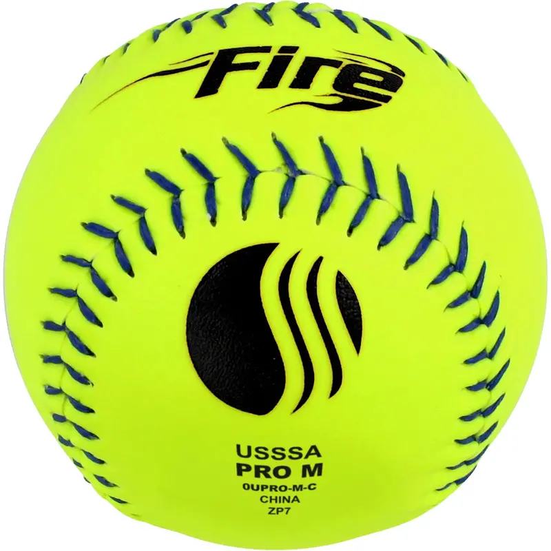 Baden Usssa Fire Pro M 12" Composite Slowpitch Softballs (44/375) 1