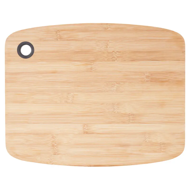 Bamboo Large Kitchen Cutting Board With Non-Slip Silicone Base 1