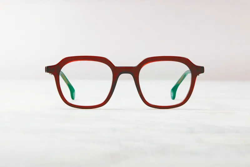 Barcelona Sunglasses In Ruby Reef Hue 1