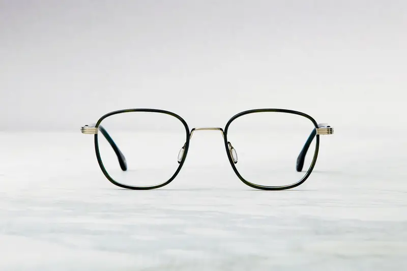 Bayonne Eyewear With Brushed White Gold Finish 1