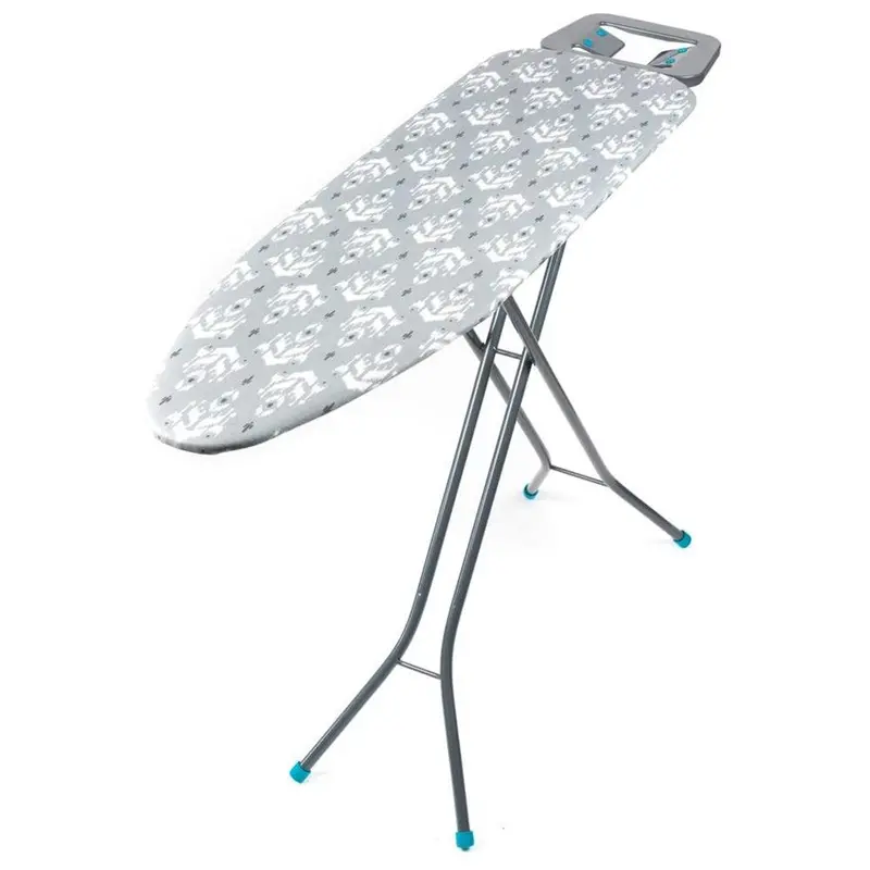 Beldray Ikat Print Ironing Board – Stylish Grey Folding Design With Patterned Cover | La023995Ikat 1