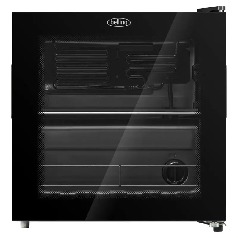 Belling Bdc44Bk 44-Litre Tabletop Drinks Cooler – Compact Freestanding Fridge In Black 1