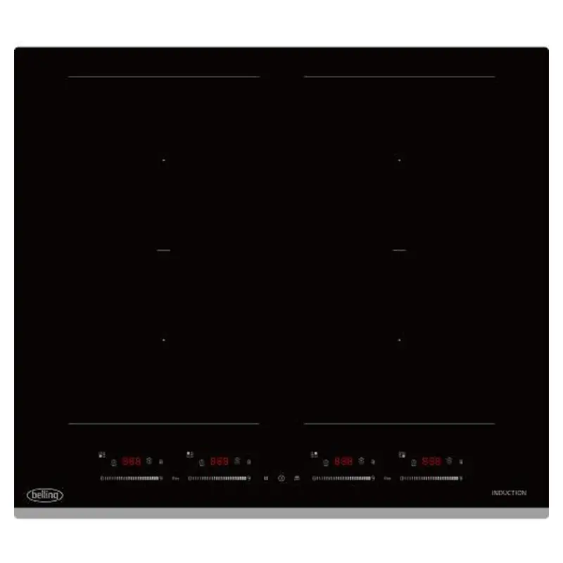 Belling Bihf60Bk 60Cm Flexi Induction Hob – Black 4-Zone Cooktop 1